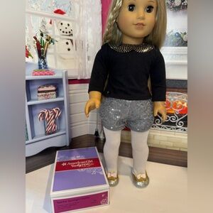 American Girl Doll Sparkle Spotlight Outfit. Doll not included. Complete.
